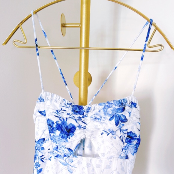 Zara floral print slip dress - Picture 3 of 7